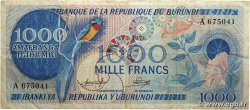 1000 Francs BURUNDI  1971 P.25a S