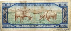 1000 Francs BURUNDI  1971 P.25a TB