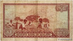 1 Kwacha MALAWI  1981 P.14d pr.TB
