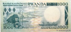 1000 Francs RWANDA  1981 P.17a SUP