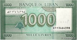 1000 Livres LIBANON  2016 P.090c ST