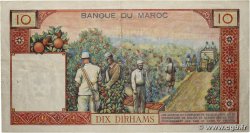 10 Dirhams MARUECOS  1960 P.54a BC+