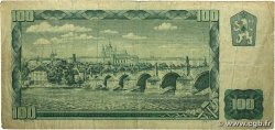 100 Korun TCHÉCOSLOVAQUIE  1961 P.091h B+