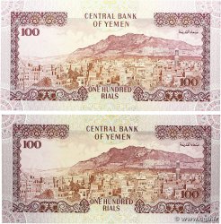 100 Rials Lot YÉMEN - RÉPUBLIQUE ARABE  1993 P.28 pr.NEUF