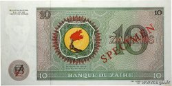 10 Zaïres Spécimen ZAÏRE  1979 P.24s pr.NEUF