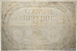 500 Livres FRANCE  1794 Ass.47a TB