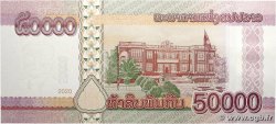 50000 Kip Petit numéro LAOS  2020 P.41D fST+