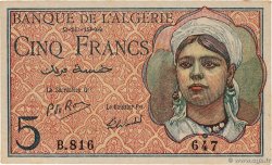 5 Francs ALGERIEN  1944 P.094b
