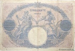 50 Francs BLEU ET ROSE Numéro spécial FRANCE  1917 F.14.30 F-