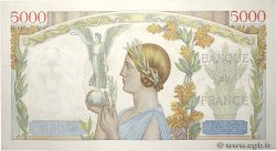 5000 Francs VICTOIRE Impression à plat FRANCE  1941 F.46.27 XF