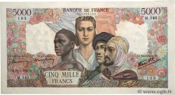 5000 Francs EMPIRE FRANÇAIS FRANKREICH  1945 F.47.23
