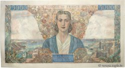 5000 Francs EMPIRE FRANÇAIS FRANCE  1945 F.47.23 XF+