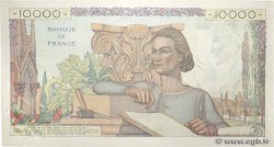 10000 Francs GÉNIE FRANÇAIS FRANKREICH  1950 F.50.27 VZ+