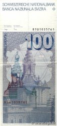 100 Francs SUISSE  1981 P.57d F+