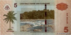 5 Dollars SURINAM  2010 P.162a VF+