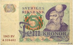 5 Kronor SWEDEN  1965 P.51a