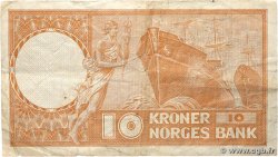 10 Kroner NORVÈGE  1968 P.31d F