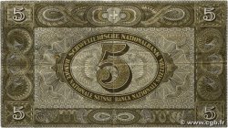 5 Francs SUISSE  1947 P.11m F+