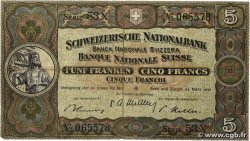 5 Francs SWITZERLAND  1952 P.11p