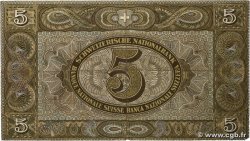 5 Francs SUISSE  1952 P.11p F+