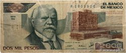 2000 Pesos MEXIQUE  1987 P.086b