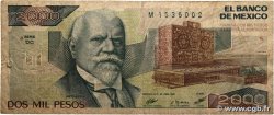 2000 Pesos MEXIQUE  1987 P.086b