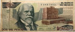 2000 Pesos MEXIQUE  1987 P.086b