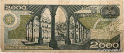 2000 Pesos MEXIQUE  1987 P.086b B+