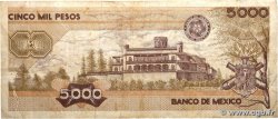 5000 Pesos MEXIQUE  1985 P.088a TB
