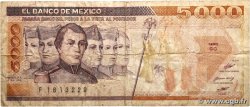 5000 Pesos MEXIQUE  1985 P.088a