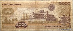 5000 Pesos MEXIQUE  1985 P.088a TB