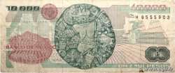 10000 Pesos MEXICO  1989 P.090c F