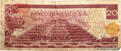 20 Pesos MEXIQUE  1977 P.064d B+