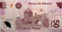 50 Pesos MEXICO  2008 P.123f VG