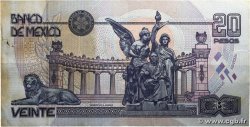 20 Pesos MEXIQUE  1996 P.106b TB