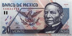 20 Pesos MEXICO  1994 P.106a