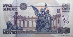 20 Pesos MEXICO  1994 P.106a XF