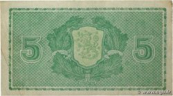 5 Markkaa FINLAND  1939 P.069a VF+