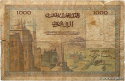 1000 Francs MOROCCO  1951 P.47 G