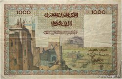 1000 Francs MOROCCO  1951 P.47 F