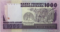 1000 Francs - 200 Ariary MADAGASCAR  1983 P.068a UNC