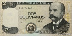 2 Bolivianos BOLIVIA  1987 P.202b