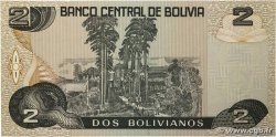 2 Bolivianos BOLIVIA  1987 P.202b UNC