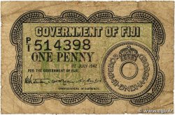 1 Penny FIJI  1942 P.047a