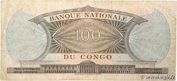 100 Francs RÉPUBLIQUE DÉMOCRATIQUE DU CONGO  1962 P.006a B