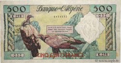 500 Francs ALGERIEN  1958 P.117