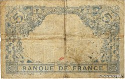 5 Francs BLEU FRANCE  1915 F.02.30 VG
