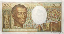 200 Francs MONTESQUIEU FRANCE  1989 F.70.09 TTB