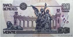 20 Pesos MEXIQUE  1996 P.106b TTB
