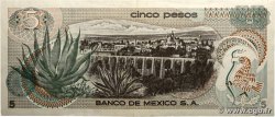 5 Pesos MEXIQUE  1971 P.062b TTB